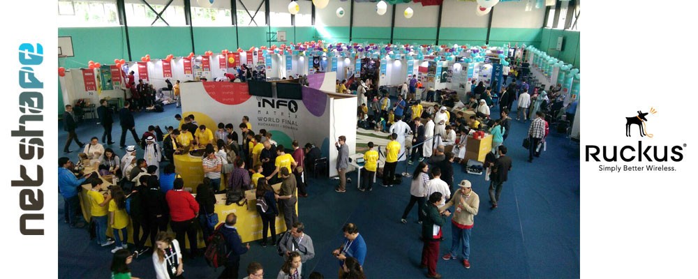 Wifi Ruckus la Infomatrix 2016 prin Net Shape